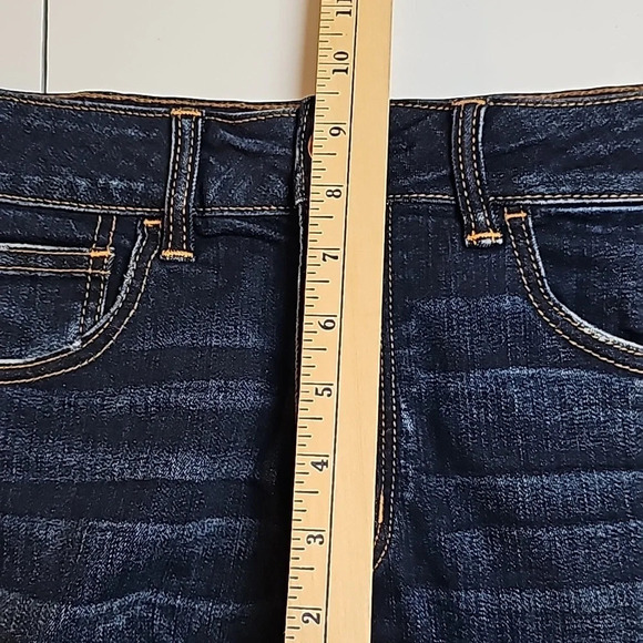 American Eagle Hi Rise Shortie Shorts Sz 8 Like New - Picture 9 of 10